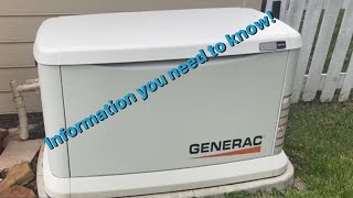 Thinking of purchasing a generac whole home generator [upl. by Areikahs]