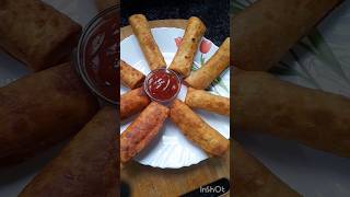 Four in one roti se banaya tasty roll😋🥰cornrecipe cooking shorts [upl. by Kerwinn931]