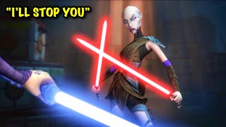 What If Ventress STOPPED Barriss Offee From Bombing The Jedi Temple [upl. by Gilbertson]