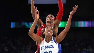 usa vs France women Basketball  Live Highlights  2024 Olympics 1182024 [upl. by Lion525]