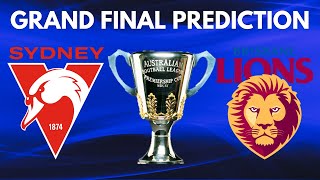 2024 AFL GRAND FINAL TIP amp PREDICTIONS [upl. by Bibi]