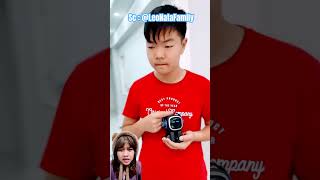 GAMBAR PAKAI LIPSTIK LeoNataFamily shortvideo funny [upl. by Mohandis]