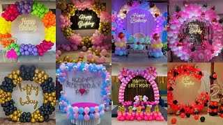 🥳Balloon Decoration Ideas For BirthdayBalloon DecorationBirthday Decoration Ideas At Homedecor [upl. by Lexa]