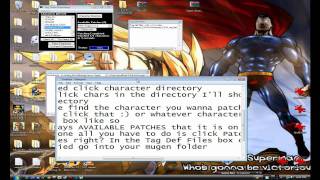 Mugen Tag Team Workshop Tutorial 1 of 3 [upl. by Haridan]