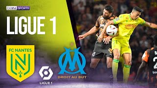 Nantes vs Marseille  LIGUE 1 HIGHLIGHTS  09012023  beIN SPORTS USA [upl. by Shannah]