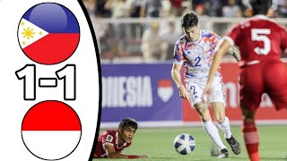 Highlights Philippines vs Indonesia  FIFA World Cup 2026 Qualifiers [upl. by Hammad]