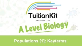 Populations 1 Keyterms High band Biology [upl. by Mariette347]