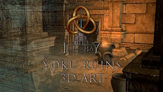 Beyond Skyrim Iliac Bay  Yoku Ruin Interior 3D Art [upl. by Niaz]