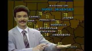 1988  News 25 Weather with Mike Maguire  Evansville IN [upl. by Josey]