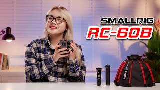 ĐÈN NHỎ GỌN XU HƯỚNG MỚI TRONG NGÀNH QUAY CHỤP  SMALLRIG RC60B [upl. by Reinal]