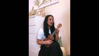 Mon Soleil Emily in Paris Ashley Park ukulele cover by Czarina [upl. by Corina]