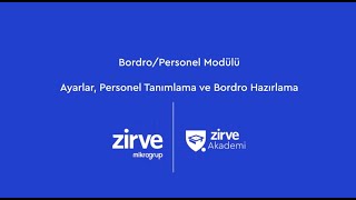 BordroPersonel Modülü  Ayarlar Personel Tanımlama ve Bordro Hazırlama [upl. by Nnylahs]