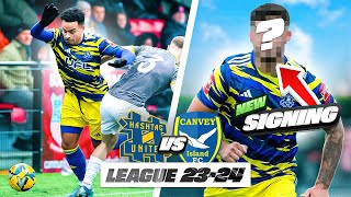 TOBY STARTS  Hashtag United vs Canvey Island  2324 EP17 [upl. by Wolram]