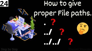 24 How to give proper file paths in HTML [upl. by Bertila236]