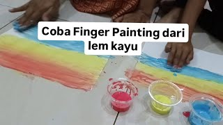 Latihan Finger Painting yang terbuat dari Kayu [upl. by Hyde]