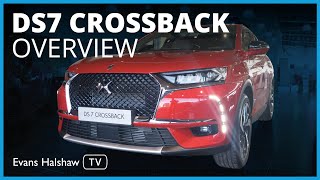 DS 7 CROSSBACK Overview Walkaround and features  Evans Halshaw TV [upl. by Else]