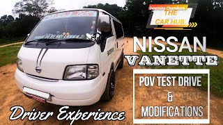 Nissan Vanette Pov Test Drive amp Modifications [upl. by Kippie]