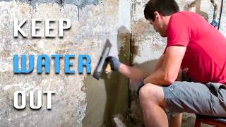 Seal your basement walls and fix leaks and cracks [upl. by Boeke377]