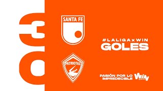 Santa Fe vs Patriotas goles  Liga BetPlay Dimayor 2024 1  Fecha 14 [upl. by Nnylekoorb]