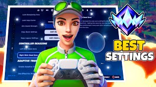 100 ACCURACY 🎯 Best AIMBOT Controller Settings for Fortnite Ranked amp Reload 🎮 PS5PS4XBOXPC [upl. by Onafets339]