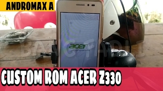 ROM Acer Liquid z330 OS Andromax A  Custom ROM Review [upl. by Cozmo]