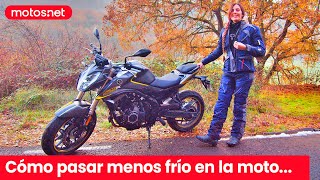 ❄️ Las mejores prendas para ir en moto y no pasar frío ☃️ Review 4 K  motosnet [upl. by Mellisa]