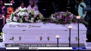 Tributes continue to pour in for Thabiso Sikwane [upl. by Derrik]