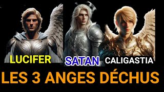 LES 3 ANGES DÉCHUS LUCIFER SATAN ET CALIGASTIA  VRAI HISTOIRE DES ANGES DÉCHUS [upl. by Arremat]