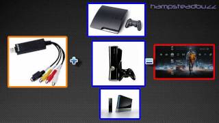 How to setup and record EasyCap For PS3 or Xbox 360 [upl. by Eesak]