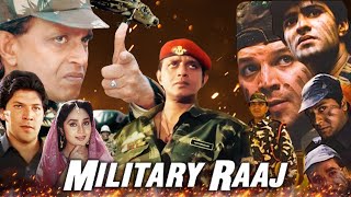 Military Raaj Full Movie  Mithun Chakraborty  Aditya Pancholi  Prem Chopra  Review amp Facts HD [upl. by Justine]