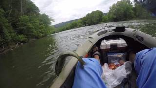 Fishing on the Shenandoah River [upl. by Siugram]