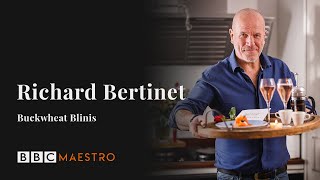 Richard Bertinet – Buckwheat Blinis with Smoked Salmon – BBC Maestro [upl. by Gnov357]