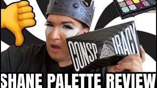 SHANE DAWSON CONSPIRACY PALETTE REVIEW JEFFREE STAR COSMETICS [upl. by Egoreg]