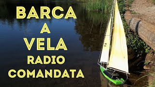 Barca A Vela Radio Comandata e Autocostruita Con Parti di Riciclo  Fai Da Te [upl. by Floyd]