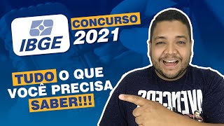 CONCURSO IBGE  CENSO 2021  Edital CEBRASPE [upl. by Cadmann]