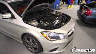 TurboKitscom Mercedes CLA 250 BOV Spacer [upl. by Geller]