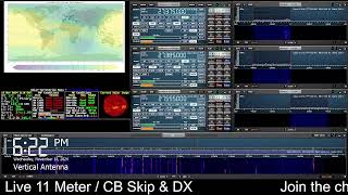 Live CB Radio Videogates Skip amp DX 0630  WE GOT THE DX [upl. by Kelby]