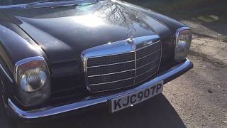 1975 Mercedes 280E W114 Exterior Review [upl. by Asilahs]