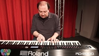 Roland RD2000 Demo 1 by Andrea Girbaudo [upl. by Aiseneg]