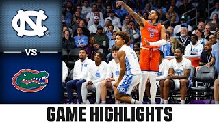 Florida vs North Carolina Game Highlights  202425 ACC Mens Basketball [upl. by Venice806]