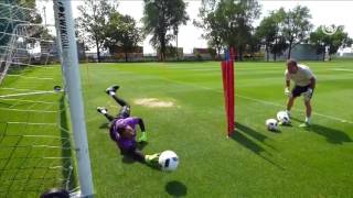 Get a closeup of how coach Luis Llopis works with our goalkeepers [upl. by Nivra110]