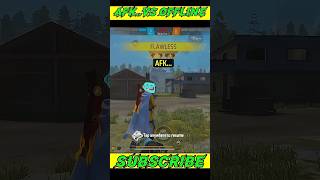 AFK VS OFFLINE🗿🎯  Impossible shorts freefire viral freefireshorts [upl. by Danell]