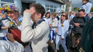 May Day Padstow Obby Oss 2024 Procession Sound on [upl. by Royal]