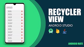 Implementing RecyclerView in an Android App with Android Studio and Firebase  StepbyStep Tutorial [upl. by Arimlede]