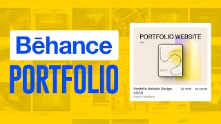 How To Create The Best Portfolio On Behance 2024 Tutorial for Beginners [upl. by Alyhs]