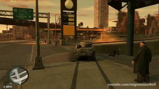 GTA IV Destruction of the Shit Mobile [upl. by Cioban157]