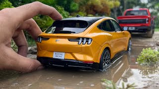 Unboxing 2024 Ford Mustang MachE GT  Off roading  Otto Models  Diecast Model Car [upl. by Johppa]