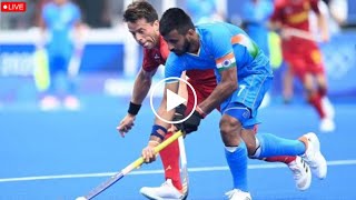 india vs spain hockey highlights  india vs spain mens hockey olympic paris 2024 [upl. by Tillman]