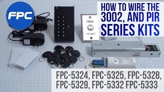 How To Wire Setup amp Install the Maglocks 3002 and Pir Series Kits [upl. by Syl]