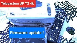 Aggiornamento firmware 0813  sul TeleSystem UP T2 4K arrivano TimeShift e PIP [upl. by Ativahs]